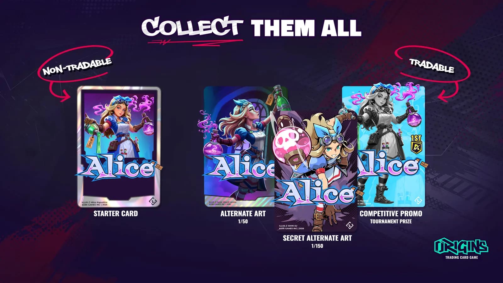 Official loading screen: collect them all